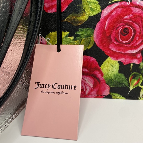 NWT Juicy Couture Malibu Rose Wristlet - Picture 3 of 7
